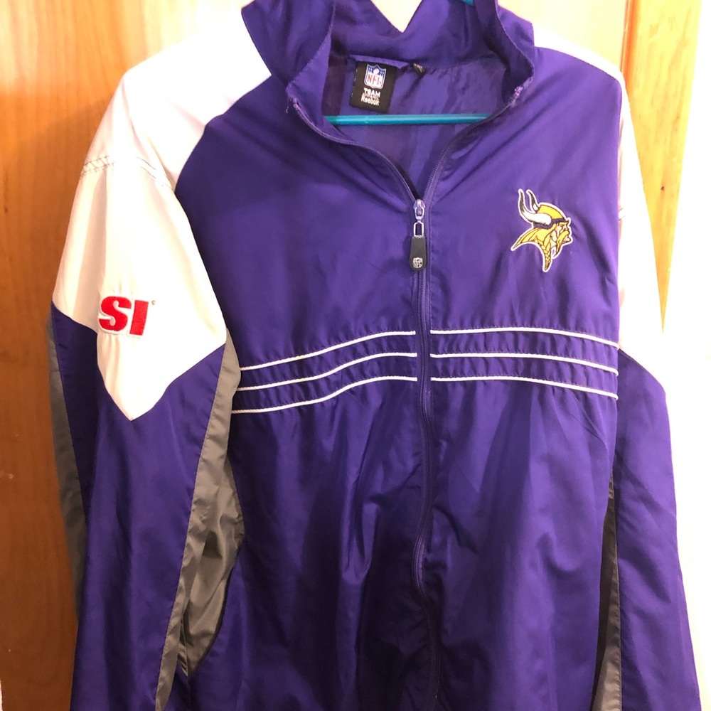 Men’s NFL Minnesota Vikings Sports Illustrated Jacket Size XL